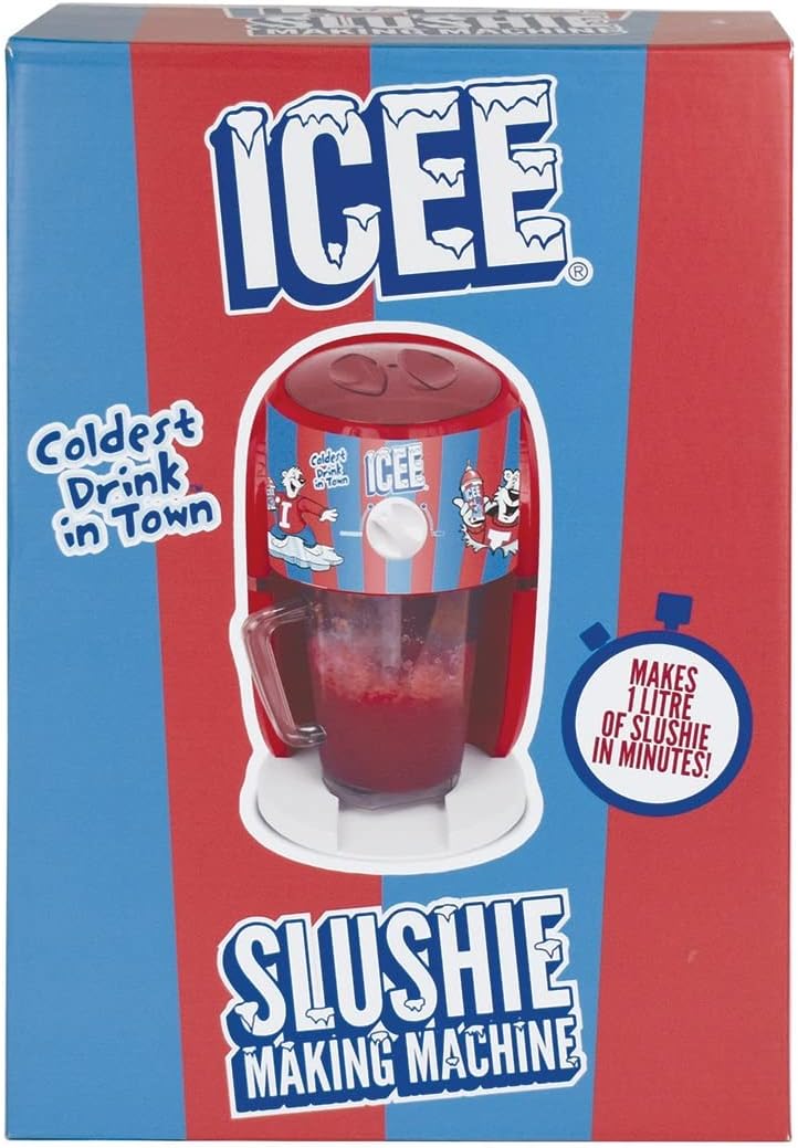 iscream Genuine ICEE Brand Counter-Top Sized ICEE at Home Shaved Ice Slushie Maker, Classic Red - Image 2